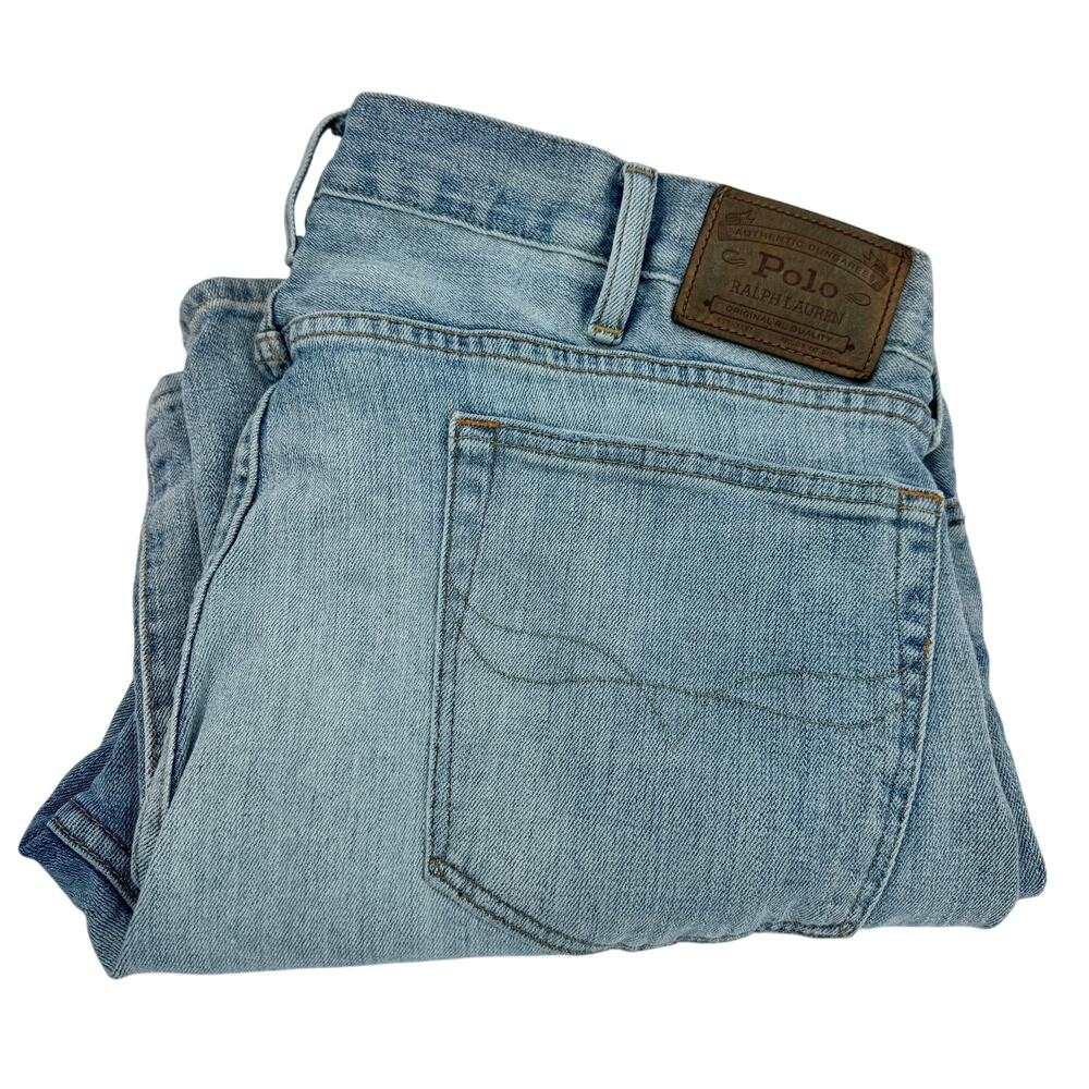 Polo Ralph Lauren Jeans Mens 38x30 (39x30 ACTUAL) Varick Slim Straight Denim